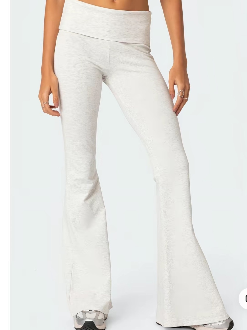 edikted naomi fold over flared leggings